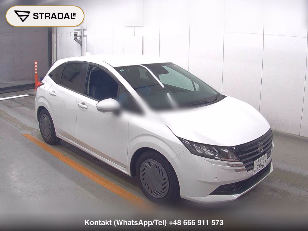 NISSAN NOTE X 2024, aukcja z Japonii, zdjęcie 1