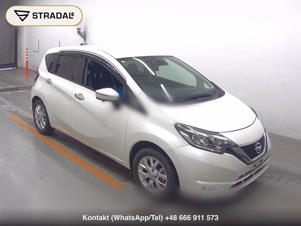 NISSAN NOTE X 2017, aukcja z Japonii, zdjęcie 1
