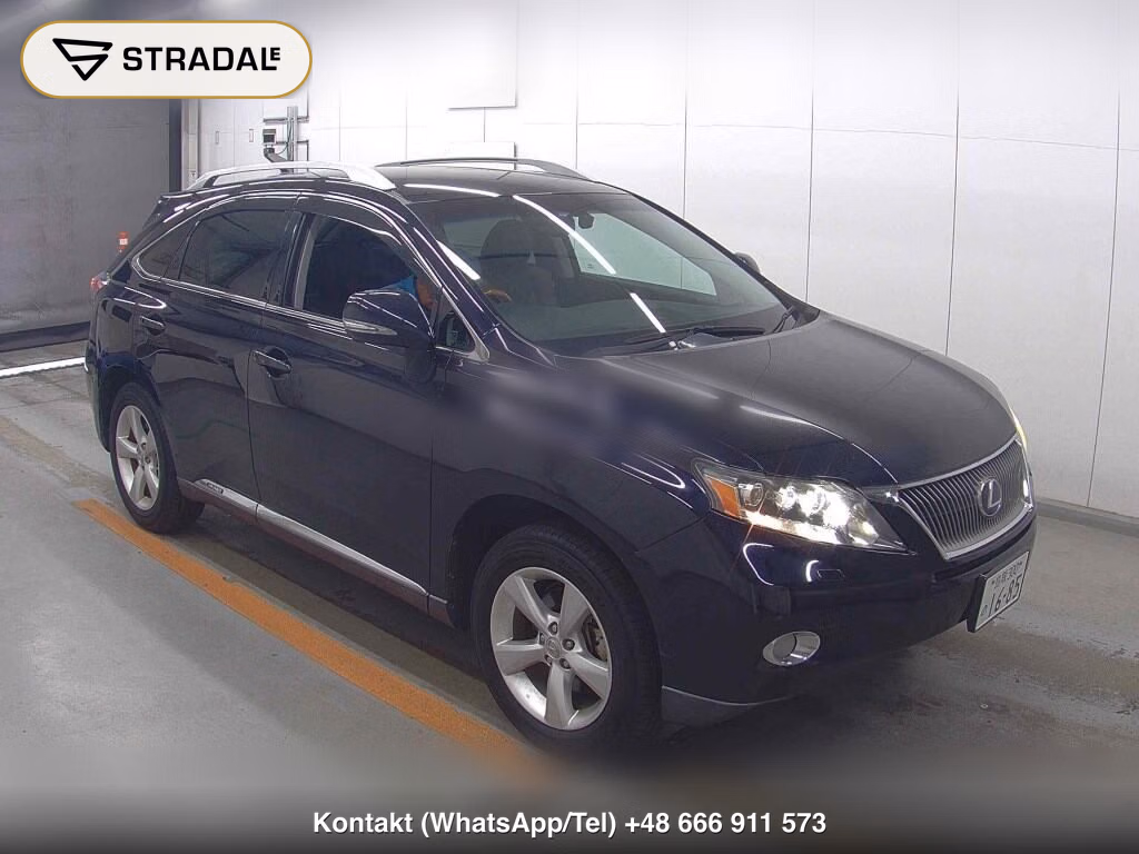 LEXUS RX 4WD RX450H VERSION L 2011, aukcja z Japonii, zdjęcie 1