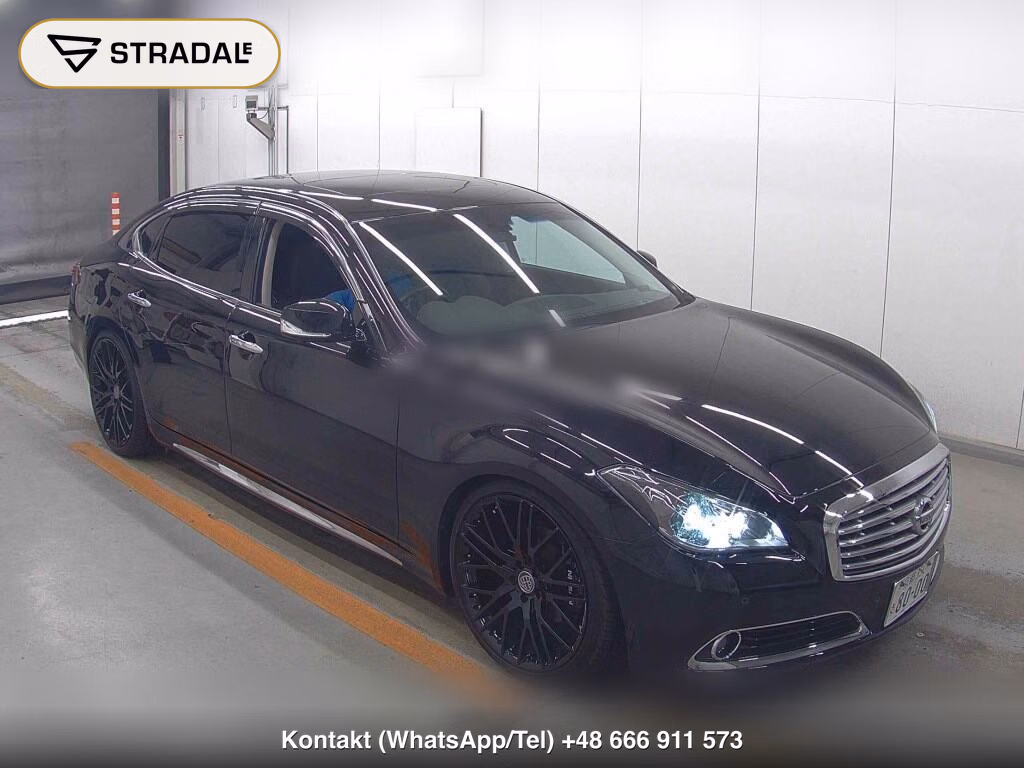 NISSAN CIMA 4D HYBRID VIP 2019, aukcja z Japonii, zdjęcie 1