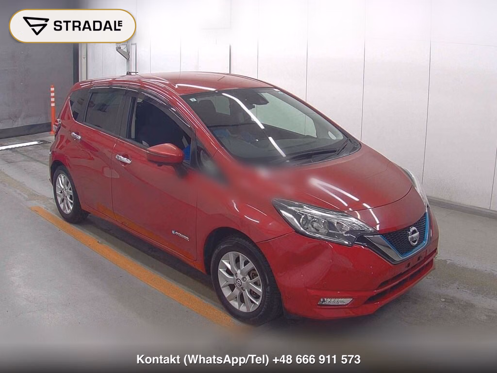 NISSAN NOTE E-POWER X 2019, aukcja z Japonii, zdjęcie 1