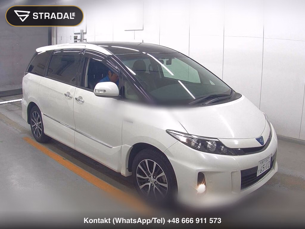 TOYOTA ESTIMA HYBRID 4WD AERAS LEATHER PACKAGE 2014, aukcja z Japonii, zdjęcie 1