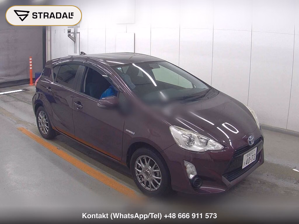 TOYOTA AQUA S 2015, aukcja z Japonii, zdjęcie 1