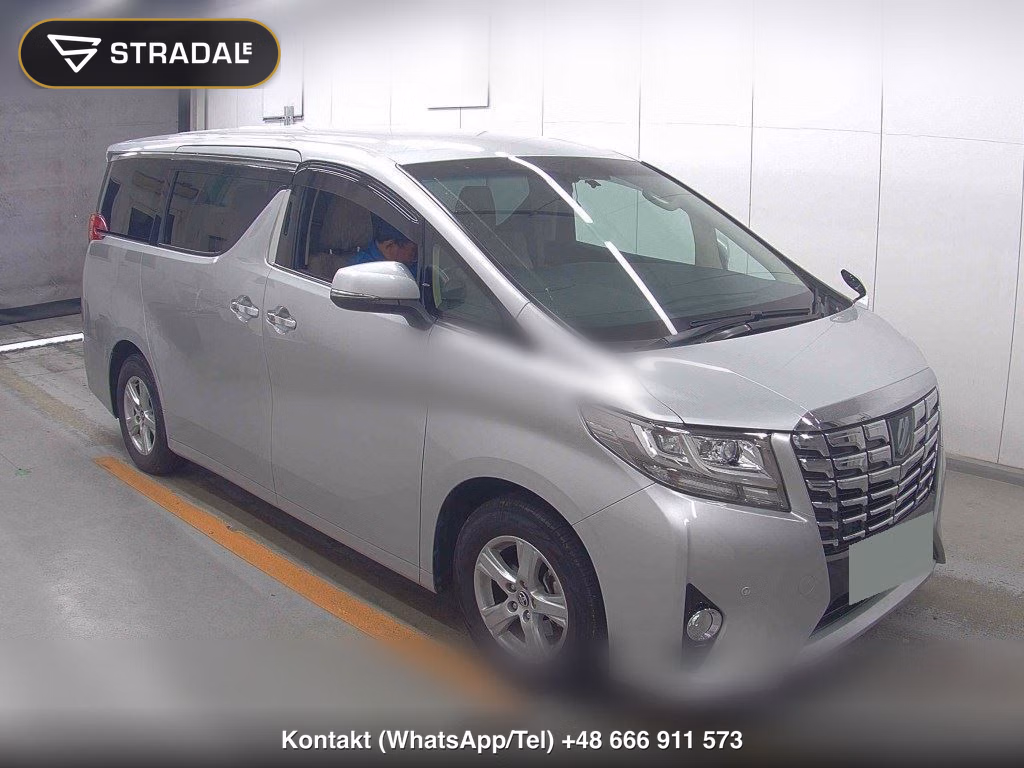 TOYOTA ALPHARD 4WD 2.5X 2016, aukcja z Japonii, zdjęcie 1