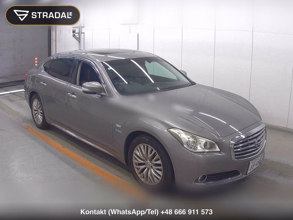 NISSAN CIMA 4D HYBRID VIP G 2012, aukcja z Japonii, zdjęcie 1