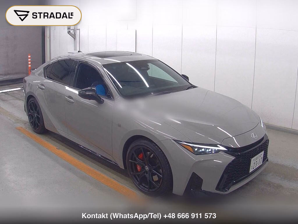 LEXUS IS 4D IS300H F SPORT MODE BLACK V 2026, aukcja z Japonii, zdjęcie 1
