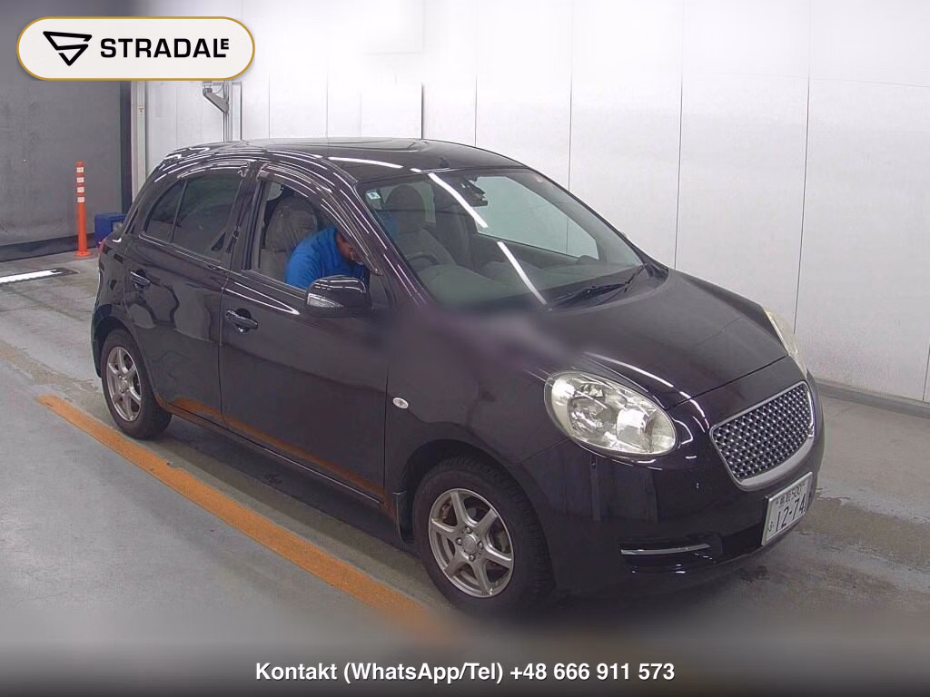NISSAN MARCH 5D 4WD BOLERO 2010, aukcja z Japonii, zdjęcie 1
