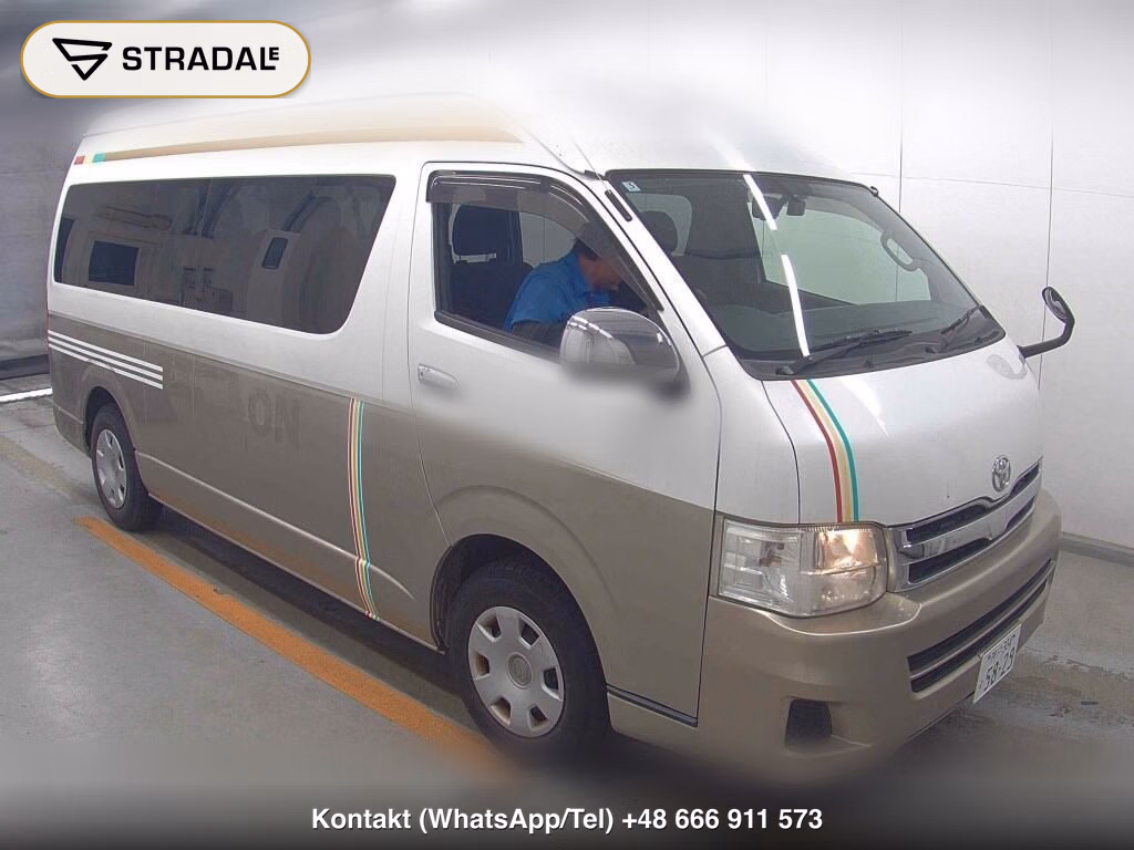 TOYOTA HIACE WAGON 4D GRAND CABIN 2013, aukcja z Japonii, zdjęcie 1