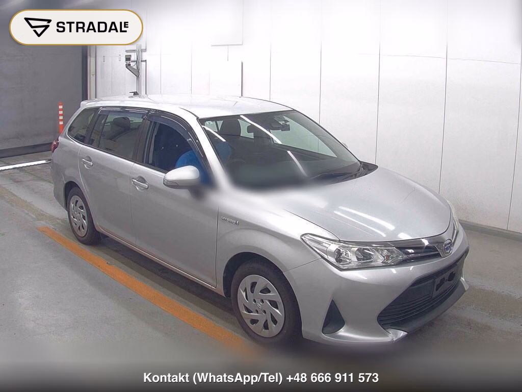 TOYOTA COROLLA FIELDER HYBRID 2019, aukcja z Japonii, zdjęcie 1