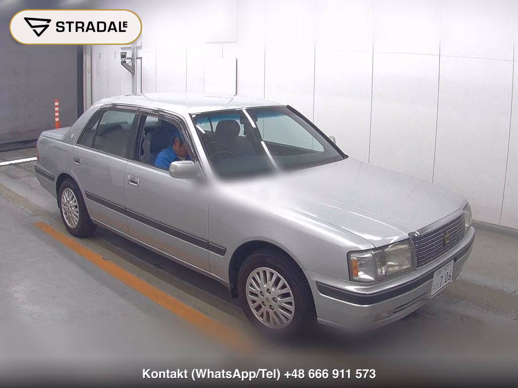 TOYOTA CROWN 4D SUPER DELUXE 1996, aukcja z Japonii, zdjęcie 1