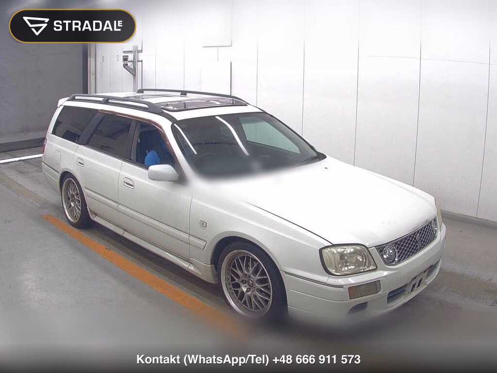 NISSAN STAGEA WG 4WD 25T RS FOUR V 1999, aukcja z Japonii, zdjęcie 1