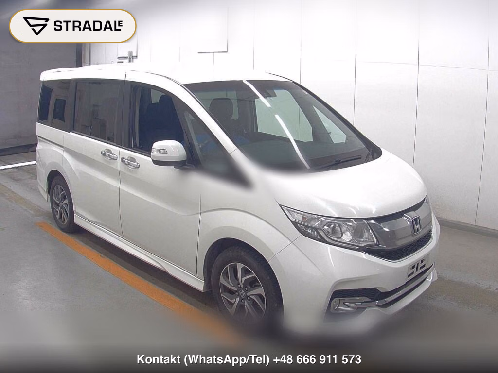 HONDA STEPWAGON SPADA SPADA HONDA SENSING 2017, aukcja z Japonii, zdjęcie 1