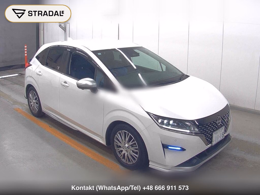 NISSAN NOTE AUTECH 2022, aukcja z Japonii, zdjęcie 1