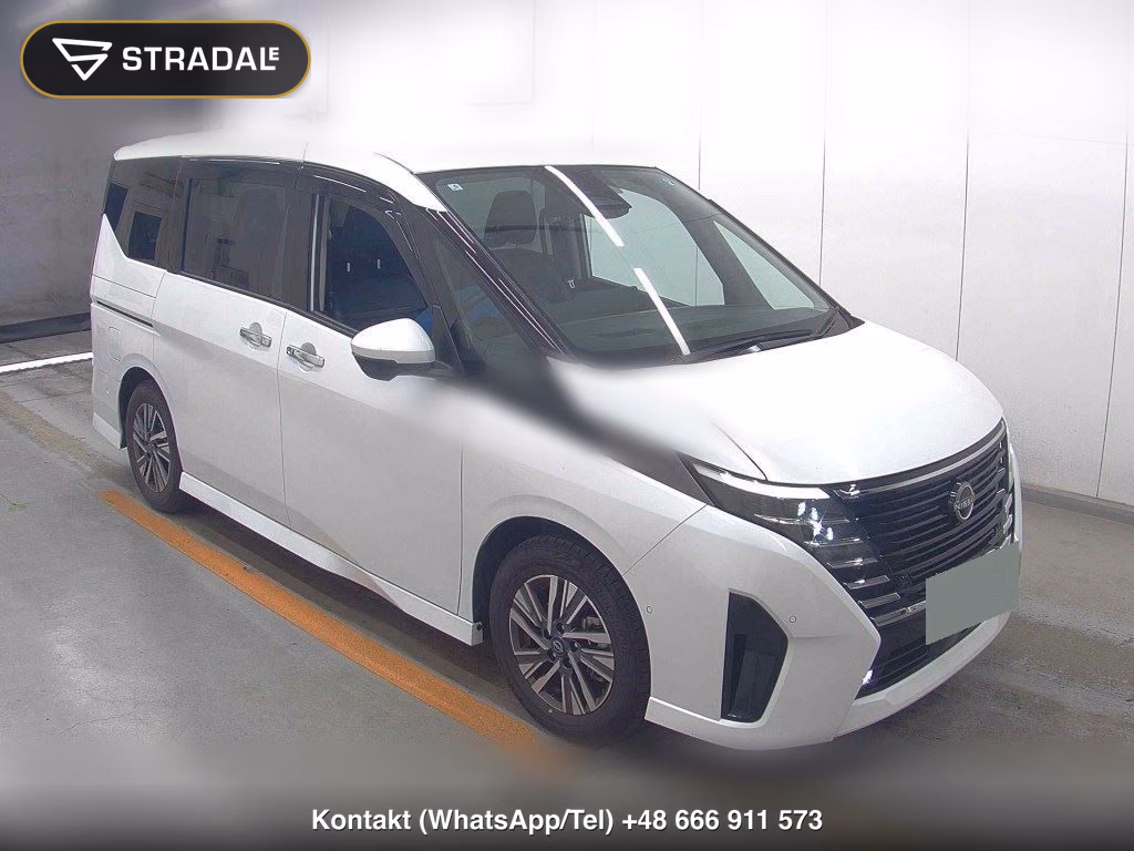 NISSAN SERENA 5D E-POWER LUXION 2024, aukcja z Japonii, zdjęcie 1