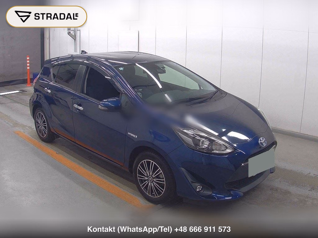 TOYOTA AQUA S STYLE BLACK 2018, aukcja z Japonii, zdjęcie 1