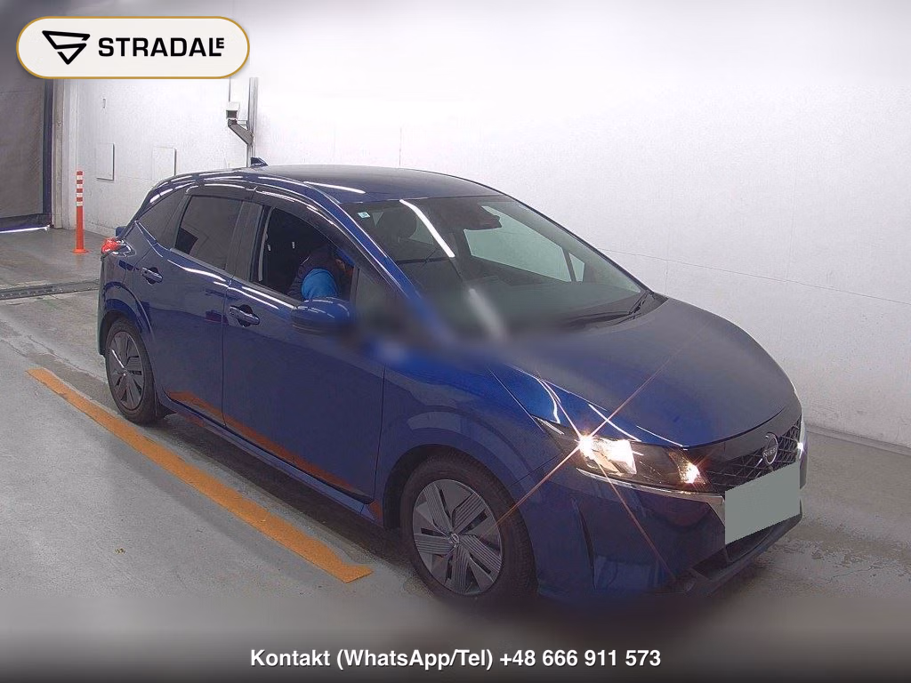 NISSAN NOTE X 2021, aukcja z Japonii, zdjęcie 1