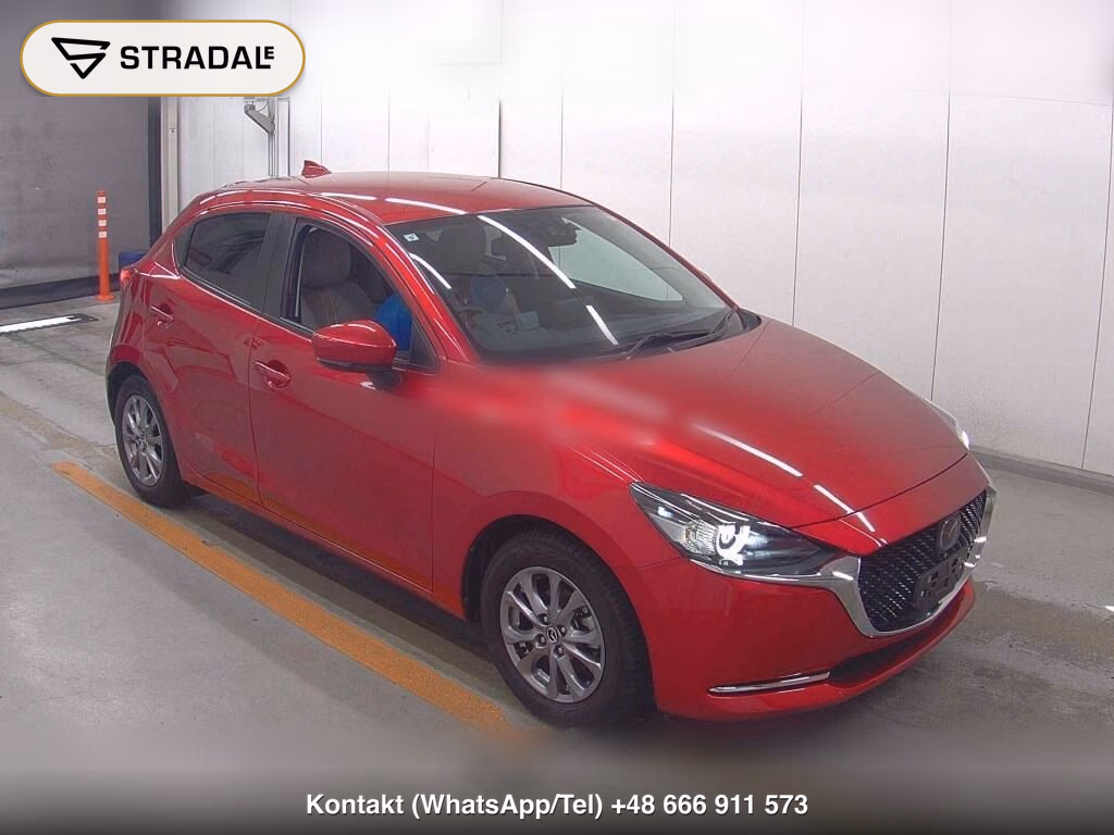 MAZDA MAZDA2 15S SUNLIT CITRUS 2021, aukcja z Japonii, zdjęcie 1