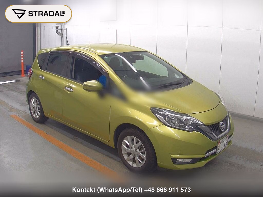 NISSAN NOTE MEDALIST X 2017, aukcja z Japonii, zdjęcie 1