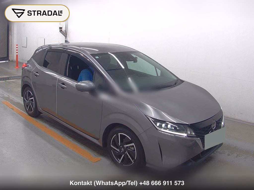 NISSAN NOTE X 2022, aukcja z Japonii, zdjęcie 1