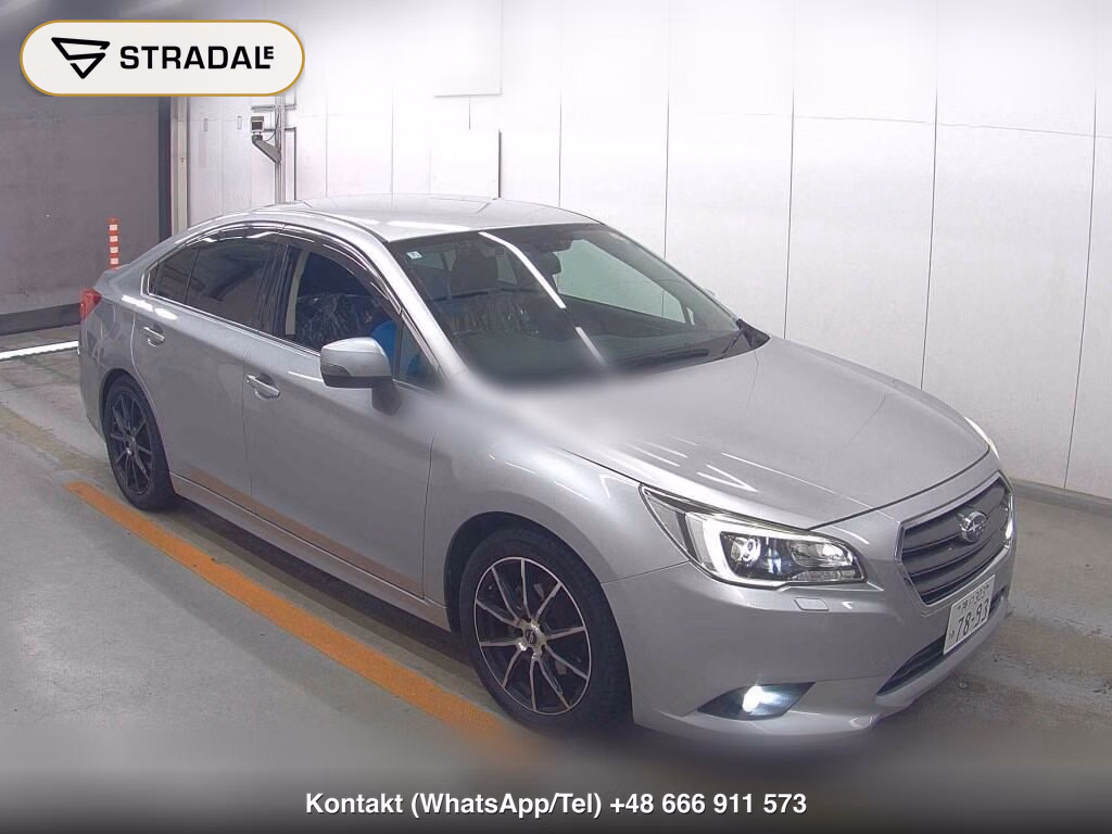 SUBARU LEGACY B4 4D 4WD BASE GRADE 2016, aukcja z Japonii, zdjęcie 1