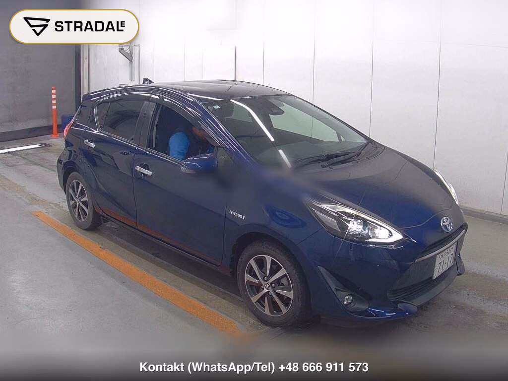 TOYOTA AQUA S STYLE BLACK 2018, aukcja z Japonii, zdjęcie 1