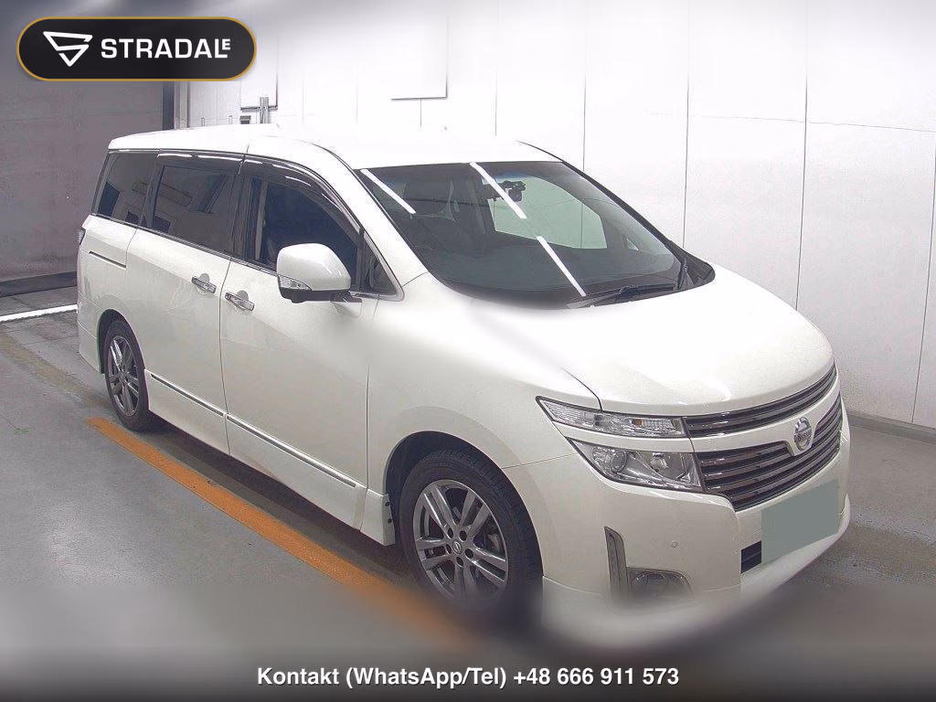 NISSAN ELGRAND 5D 250 HIGHWAY STAR URBAN CHROME 2012, aukcja z Japonii, zdjęcie 1