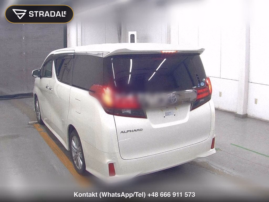TOYOTA ALPHARD 2.5S A PACKAGE TYPE BLACK, miniaturka 3