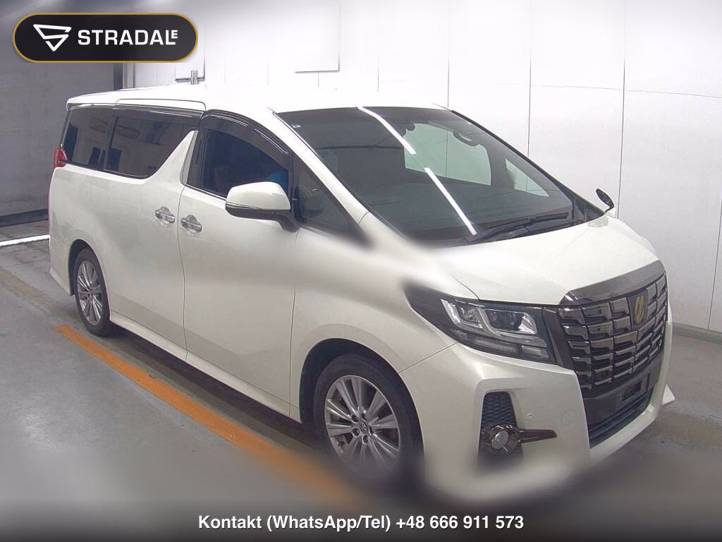 TOYOTA ALPHARD 2.5S A PACKAGE TYPE BLACK 2017, aukcja z Japonii, zdjęcie 1