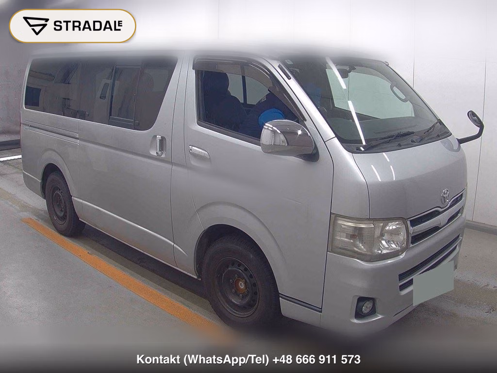 TOYOTA HIACE VAN 5D LONG SUPER GL 2011, aukcja z Japonii, zdjęcie 1