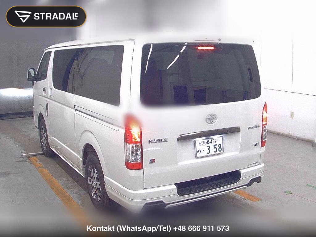 TOYOTA HIACE VAN 5D LONG SUPER GL DARK PRIME S, miniaturka 3