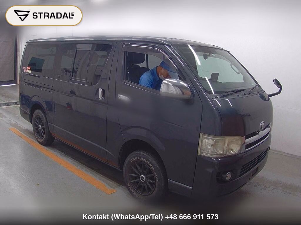 TOYOTA HIACE VAN 5D 4WD LONG SUPER GL 2005, aukcja z Japonii, zdjęcie 1