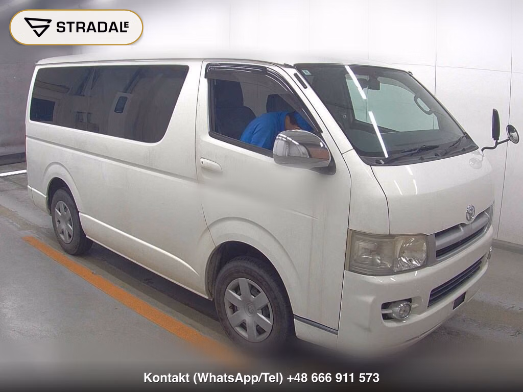 TOYOTA HIACE VAN 4D DX 2004, aukcja z Japonii, zdjęcie 1