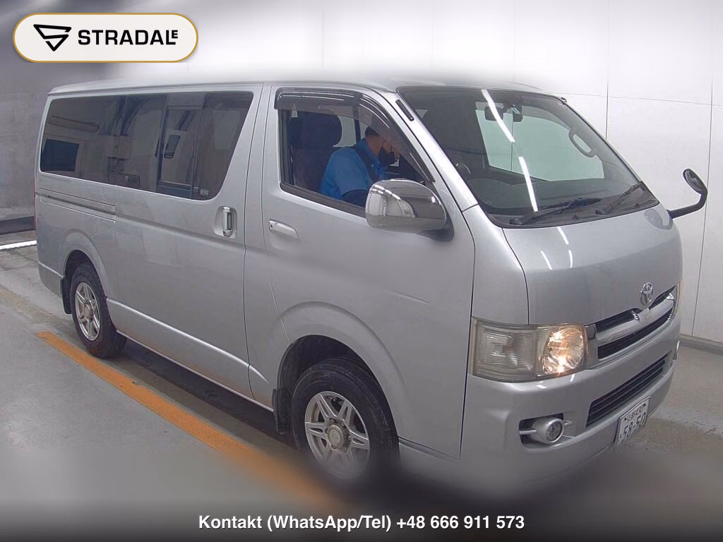 TOYOTA HIACE VAN 5D 4WD LONG SUPER GL 2006, aukcja z Japonii, zdjęcie 1