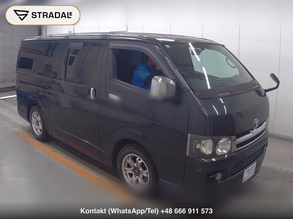 TOYOTA HIACE VAN 5D LONG SUPER GL 2007, aukcja z Japonii, zdjęcie 1