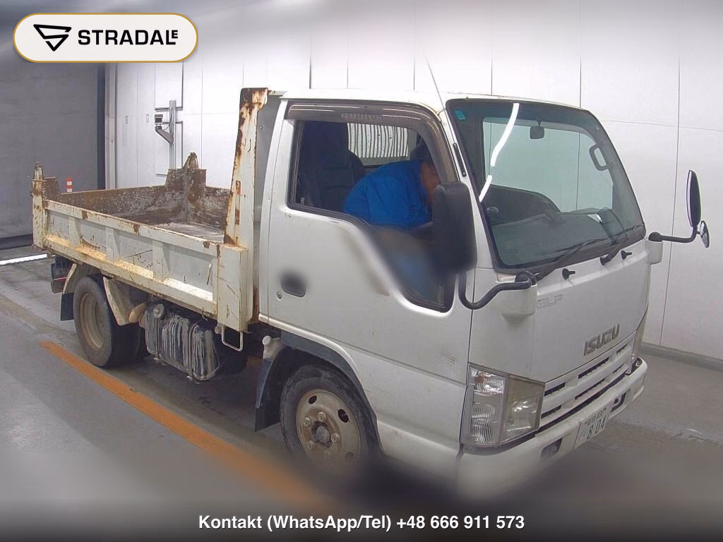 ISUZU ELF TRUCK DUMP 2008, aukcja z Japonii, zdjęcie 1