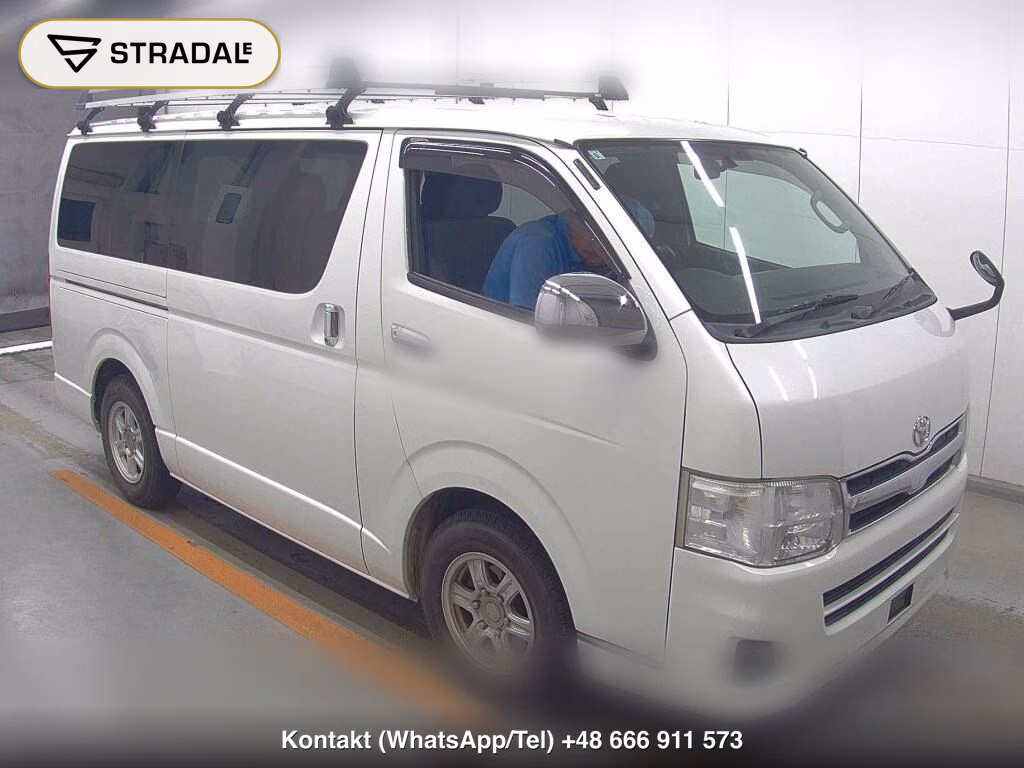 TOYOTA HIACE VAN 5D LONG SUPER GL 2010, aukcja z Japonii, zdjęcie 1