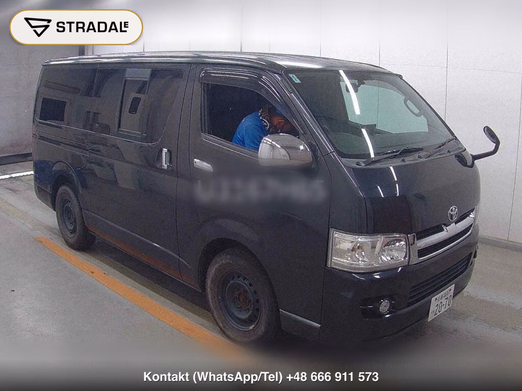 TOYOTA HIACE VAN 5D 4WD LONG SUPER GL 2007, aukcja z Japonii, zdjęcie 1