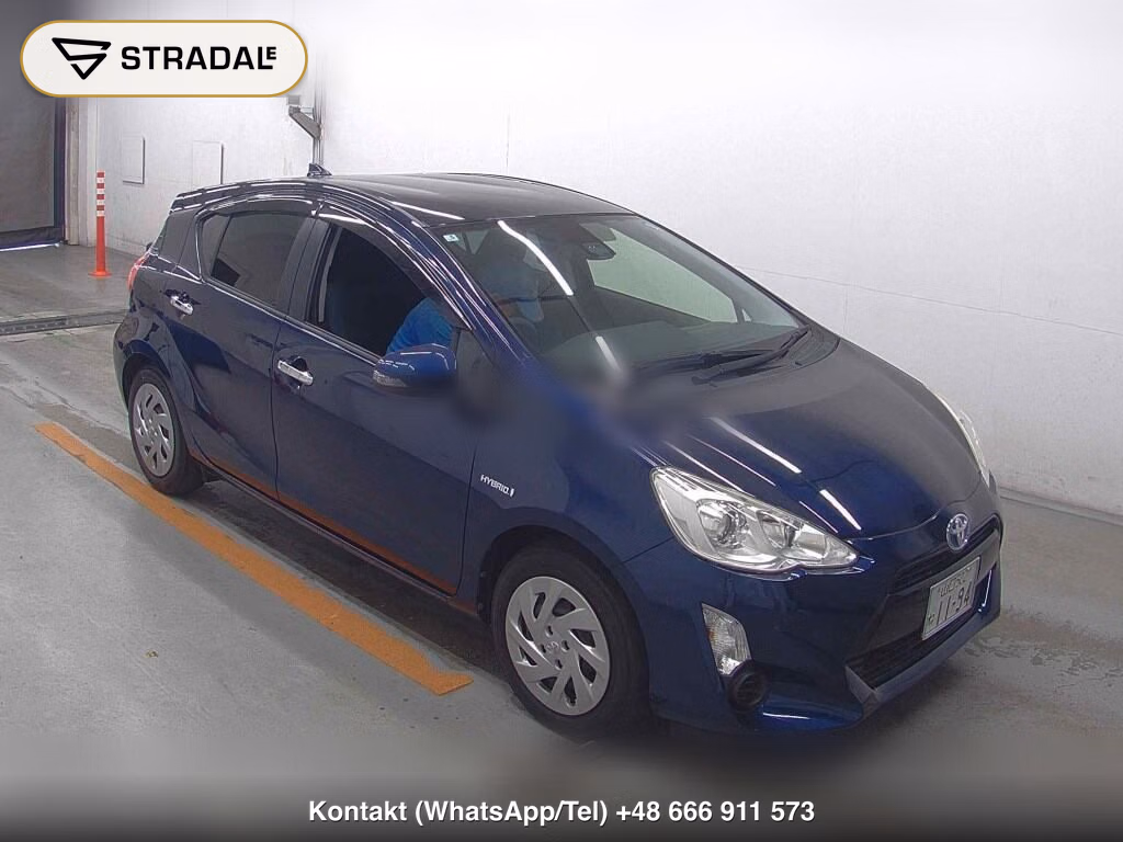 TOYOTA AQUA S STYLE BLACK 2017, aukcja z Japonii, zdjęcie 1