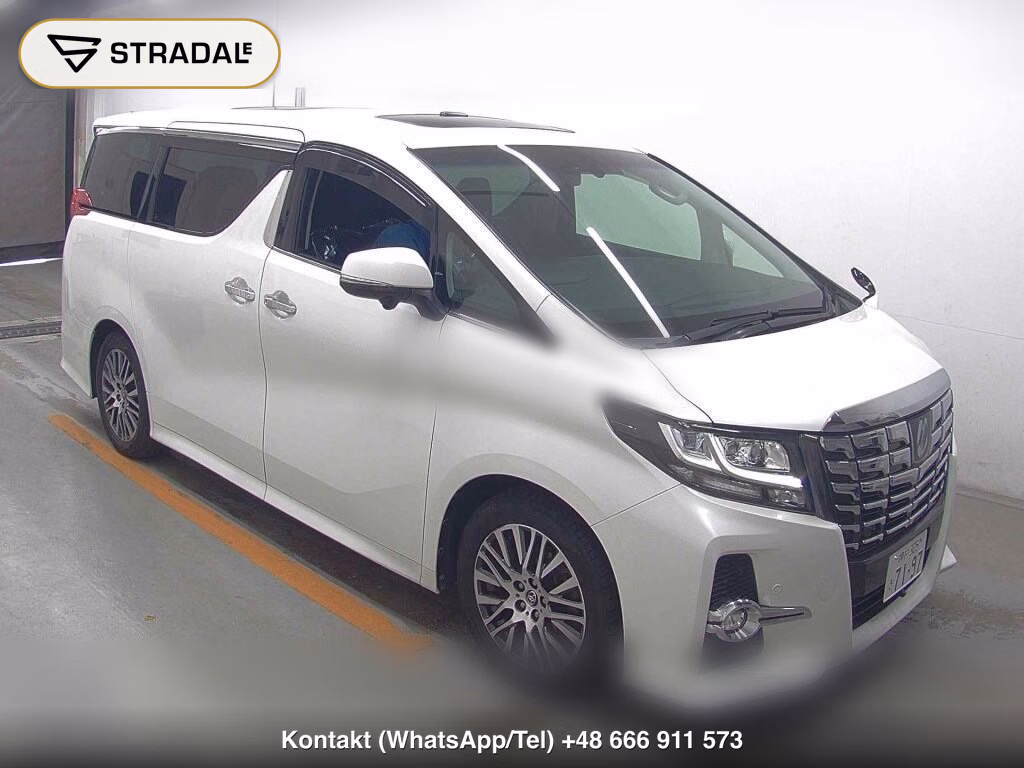 TOYOTA ALPHARD 2.5S C PACKAGE 2016, aukcja z Japonii, zdjęcie 1