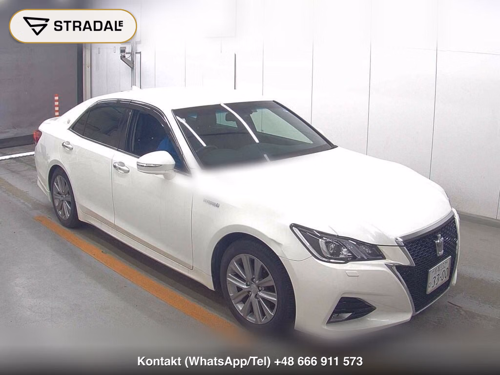 TOYOTA CROWN HYBRID ATHLETE G 2016, aukcja z Japonii, zdjęcie 1