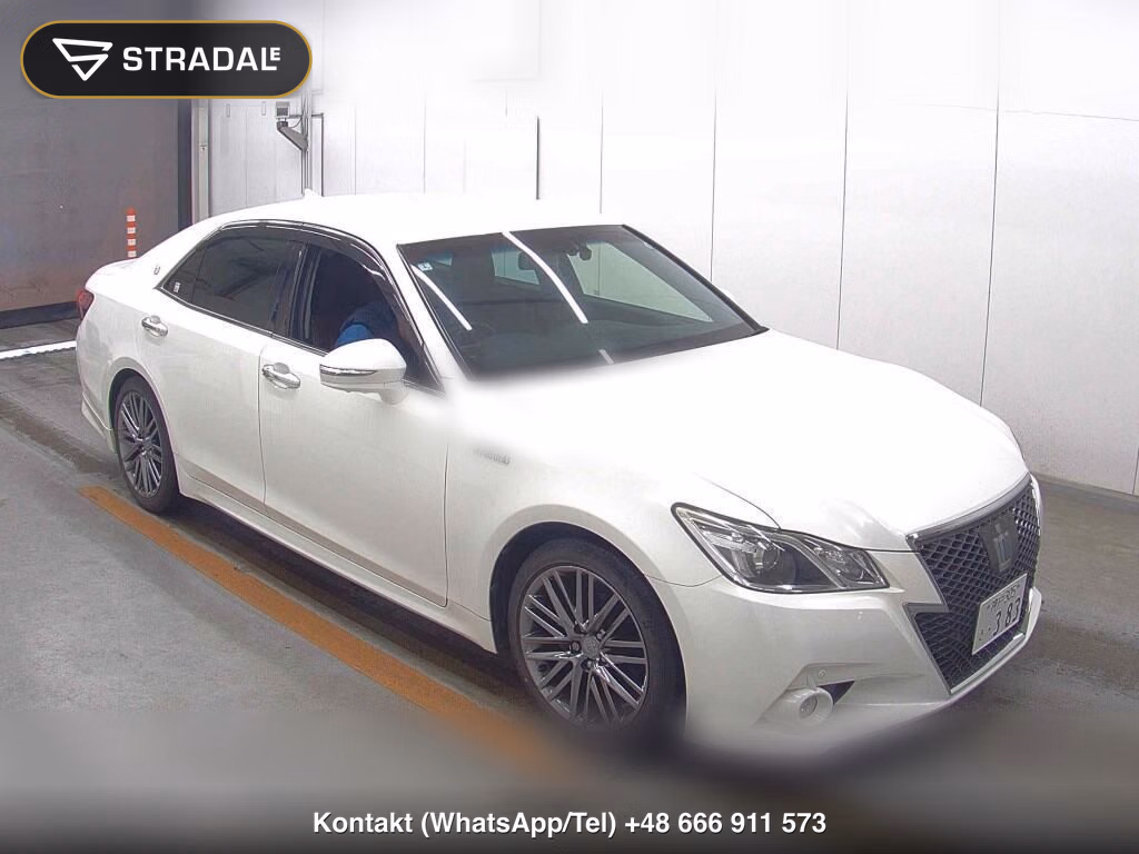 TOYOTA CROWN HYBRID ATHLETE S ADVANCED PACKAGE 2014, aukcja z Japonii, zdjęcie 1