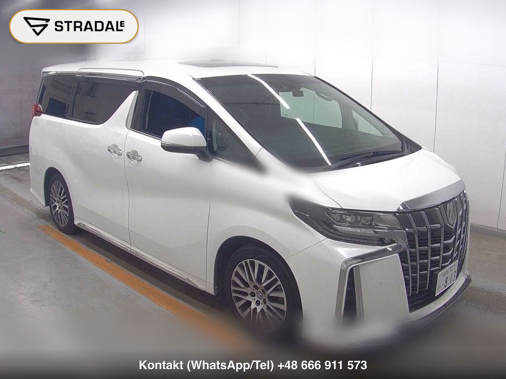 TOYOTA ALPHARD 2.5S C PACKAGE 2018, aukcja z Japonii, zdjęcie 1
