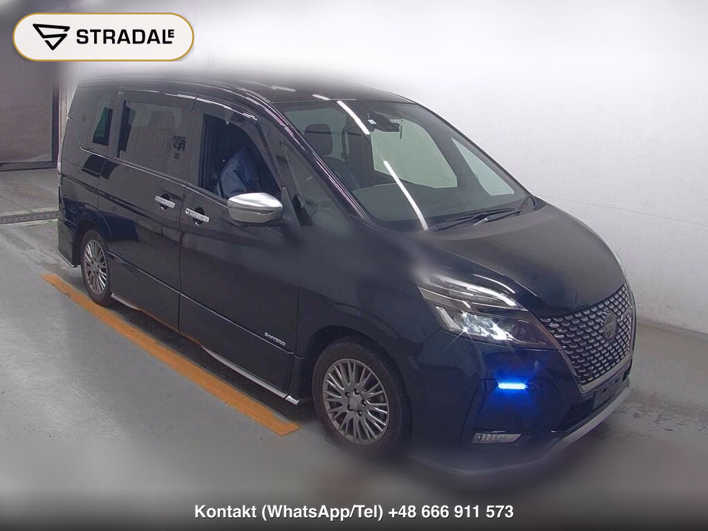 NISSAN SERENA 5D AUTECH SAFETY PACKAGE 2020, aukcja z Japonii, zdjęcie 1