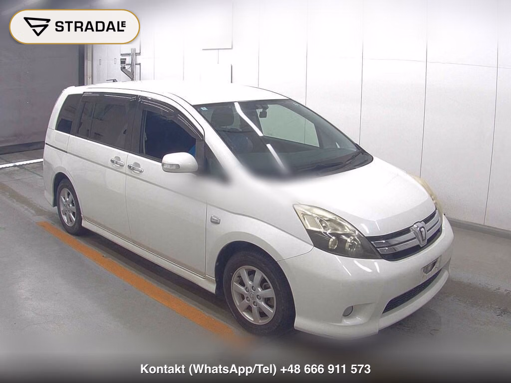 TOYOTA ISIS PLATANA V SELECTION 2011, aukcja z Japonii, zdjęcie 1