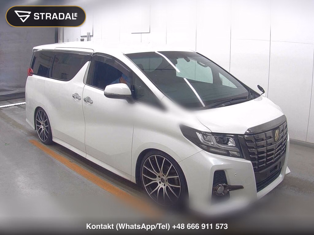 TOYOTA ALPHARD 2.5S A PACKAGE TYPE BLACK 2016, aukcja z Japonii, zdjęcie 1