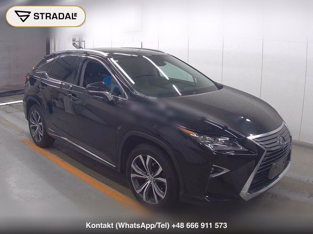 LEXUS RX 4WD RX450H VERSION L 2016, aukcja z Japonii, zdjęcie 1