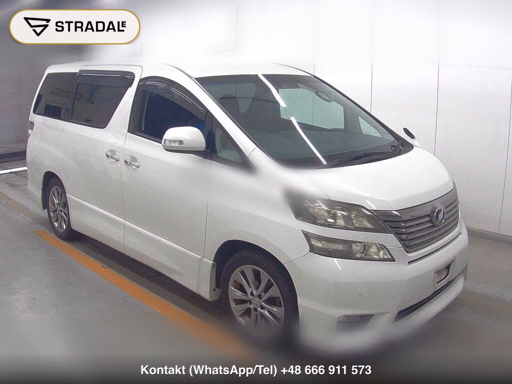 TOYOTA VELLFIRE 2.4Z PLATINUM SELECTION Ⅱ 2010, aukcja z Japonii, zdjęcie 1