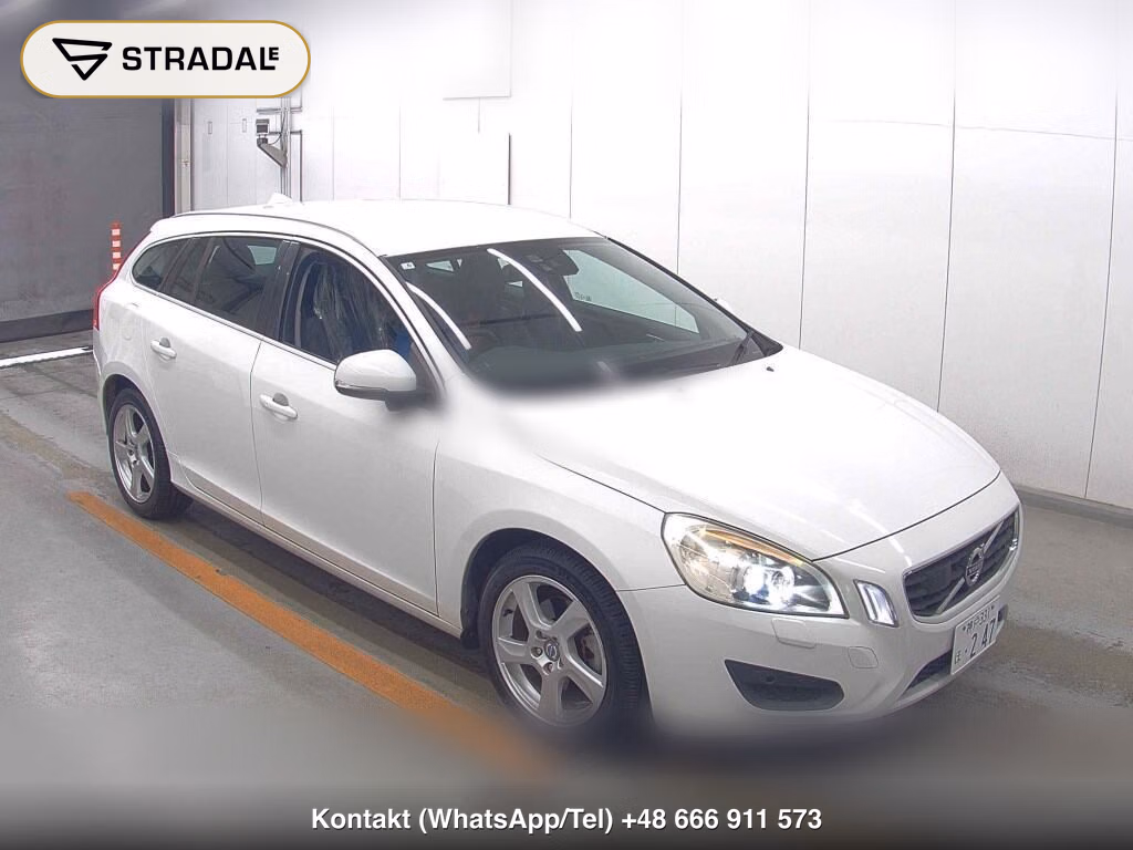 VOLVO V60 T4 2013, aukcja z Japonii, zdjęcie 1