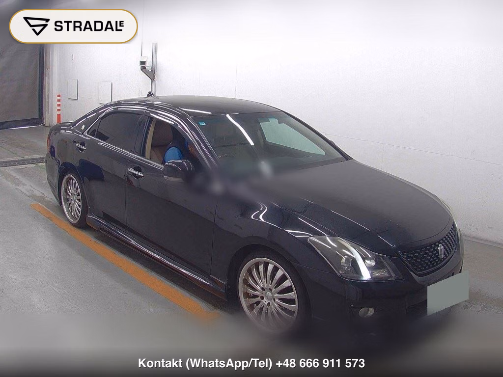TOYOTA CROWN 4D ROYAL SALOON NAVI PACKAGE 2008, aukcja z Japonii, zdjęcie 1