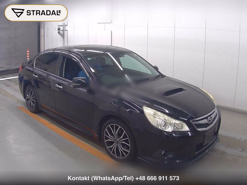SUBARU LEGACY B4 4D 4WD 2.5GT L PACKAGE 2009, aukcja z Japonii, zdjęcie 1